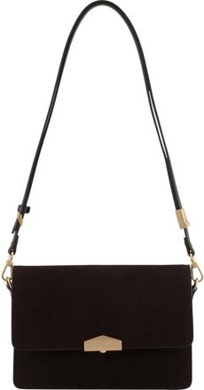 Pourchet Tassen, Dames, Bruin, ONE Size, Leer, Anjou Schoudertas