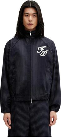 Filling Pieces Raglan Transitional Jacket - Heren - Zomerjassen - Blauw - M - Wol - Jassen