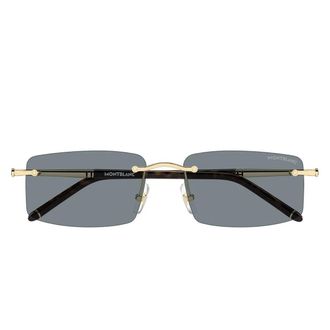 Montblanc Sunglasses Mb0443 S 004 Gold/Grey Men