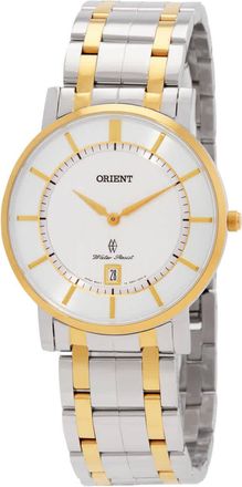 Orient Classic Quartz White Dial Mens Watch FGW01003W0