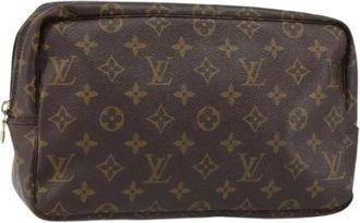 Louis Vuitton Pre-owned Clutches, female, Brown, Size: ONE SIZE Pre-owned Canvas Clutch
