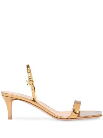 Gianvito Rossi Sandali Ribbon 55mm - Oro