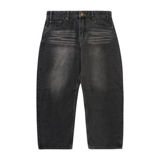 Butter Goods Loose Fit Jeans, male, Black, W30, Vintage Black Wide Cut Denim Jeans