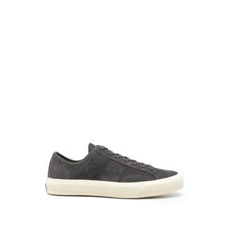Tom Ford Grey Lace-Up Sneakers