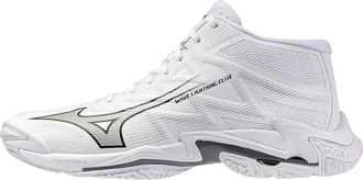 Mizuno Wave Lightning Elite Mid - Heren - Fitnessschoenen - Wit - 44 EU - Fitness