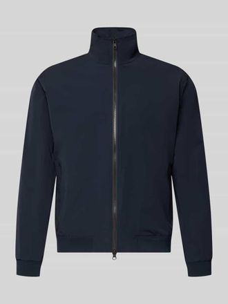 Scandinavian Edition Slim Fit Jacke mit Stehkragen Modell Apex in Marine, Gr&ouml;&szlig;e XXL