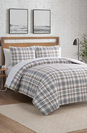 Lucky Brand Camper Plaid Comforter Set in Burgundy/Navy Plaid at Nordstrom Rack, Size Full/queen