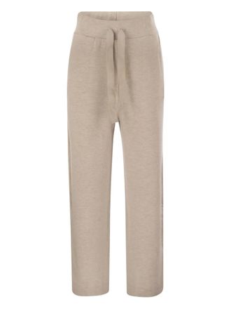 Majestic Filatures drawstring track pants - Neutrals