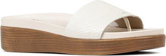 Donald J Pliner Fiji Leather Footbed Sandal