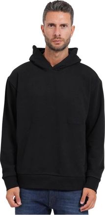 HUGO BOSS Hooded Sweatshirt met Relaxte Pasvorm - Heren - Hoodies - Zwart - S - Hoodies & sweatvesten