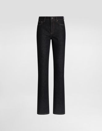 Dolce & Gabbana 5-pocket Denim Trousers - Woman Denim And Jeans Multi-colored 40