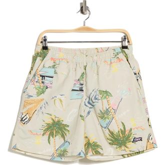 Icecream Diner Nylon Shorts in Beige at Nordstrom Rack, Size Xx-Large