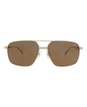 Dunhill Aviator-Frame Titanium Sunglasses