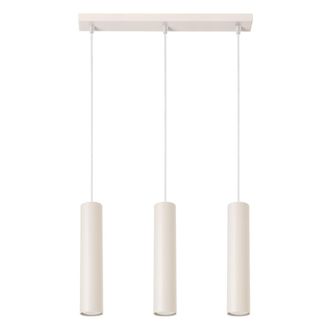 Sollux Lighting L&aacute;mpara de techo beige acero alt. 45 cm