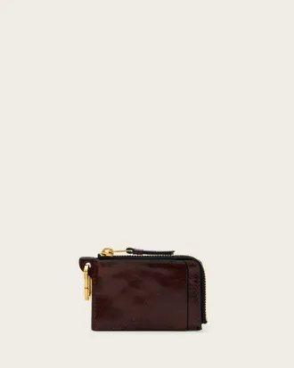 AllSaints Leather Remy Leather Wallet, Size: One Size