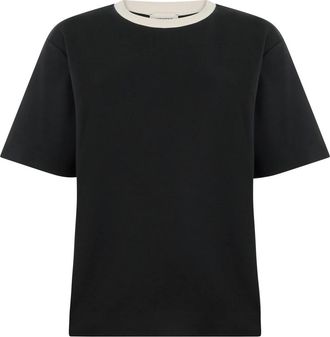 Max Mara Mujer, Camisetas, Negro, Talla: S
