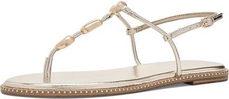 Nine West Derika Womens Dress Sandals Gold : 6.5 M, Synthetic