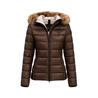 Blauer Chaqueta corta de plum&oacute;n Arcadia - Jackets - Mujer - Marr&oacute;n - XL