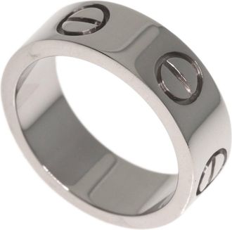 Cartier White Gold (18K) Band Ring (Pre-Owned)