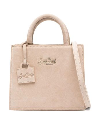 MC2 Saint Barth Shop Bag Mini Beige Womens Bag