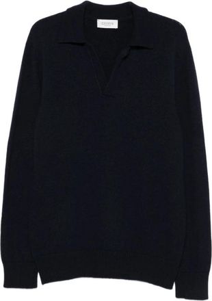 Laneus Trui met lange mouwen - Heren - V-hals truien - Blauw - M - Truien & Vesten