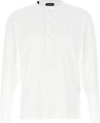 Tom Ford Ribbed Cotton T Shirt