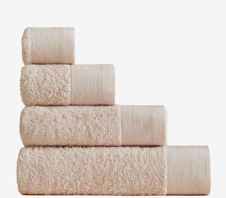 Sklum Sklum - Juego De 4 Toallas En Algod&oacute;n Y Lino Markel