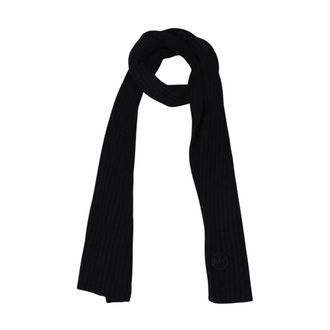 Michael Kors Ribbed Knit Scarf - Dames - Accessoires - Zwart - Maat: ONE Size