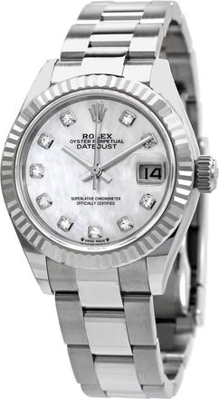 Rolex Lady Datejust Automatic Mother of Pearl Diamond Dial Ladies Oyster Watch 279174MDO