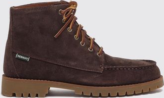 Sebago Stivaletti stringati Parker in pelle scamosciata con cucitura a vaschetta
