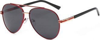 Generic Polarized Sunglasses - Retro Driving Frog Mirror Skeleton Design for UV Protection, Elastic Frame - Ideal for Fishing and Mountaineering