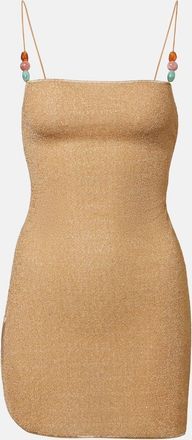 Os&eacute;ree Os&eacute;ree Lumi&egrave;re beaded minidress