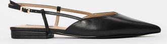 Steve Madden Womens Spencer Slingback Sandals with Block Heel in Black Lthr - Size UK 3