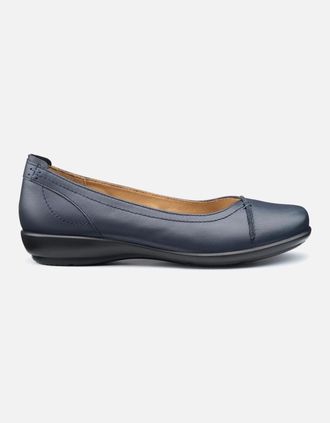 Hotter Womens Robyn II Womens Wide Fit Pumps - Navy - Size: 6.5
