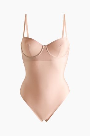 H&M Light Shape Body aus Mikrofaser - Beige
