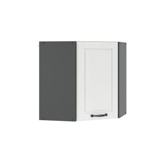 Vicco Armario Colgante De Esquina R-line, Blanco Casa De Campo, 57 Cm