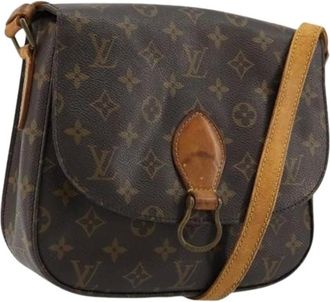 Louis Vuitton Pre-owned Cross Body Bags, female, Brown, Size: ONE SIZE Pre-owned Vintage Monogram Shoulder Bag