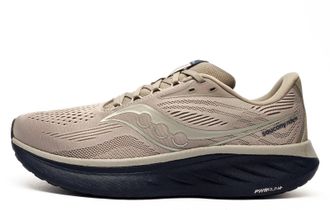 Saucony Ride 18 Mens Running Shoes - Grey - Size UK 8