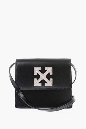 Off-white leather JITNEY 0.7 mini crossbody bag size One Size