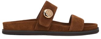 Tory Burch Womens Low Leather Sandals Park Bench