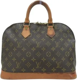 Louis Vuitton Pre-owned Handbags, female, Brown, Size: ONE SIZE Pre-owned Monogram Canvas Handbag