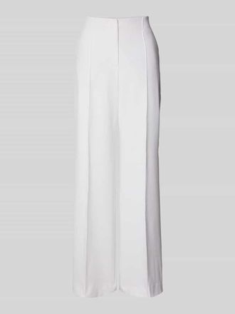Raffaello Rossi Raffaello Rossi Wide Leg Stoffhose mit Strukturmuster Modell AGATHA in Offwhite, Gr&ouml;&szlig;e 44