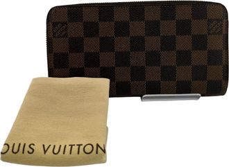 Louis Vuitton Brown Long Wallet (Bi-Fold) (Pre-Owned)