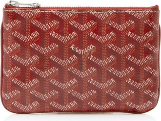 Goyard Goyardine Canvas Senat Mini Pouch