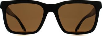 Emporio Armani EA4262U 630773 glanzend bruin bruine zonnebril