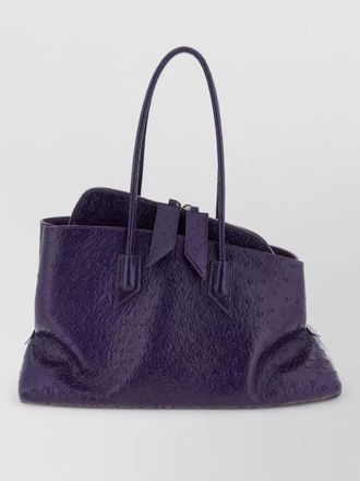 The Attico la passeggiata medium tote bag dual handles