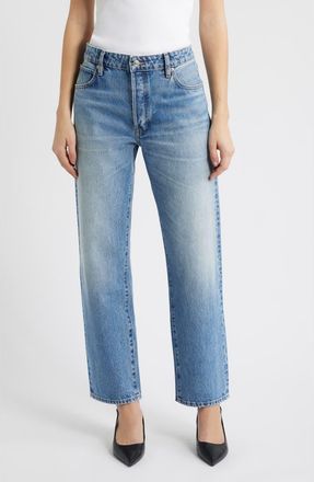 Frame Denim The Essential Straight Leg Jeans in Rapture at Nordstrom, Size 28