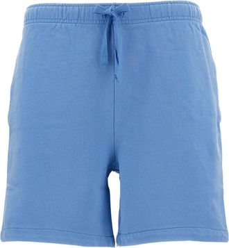 Polo Ralph Lauren Loopback Terry Shorts - Heren - Korte Broeken - Blauw - M - Katoen - Korte Broeken