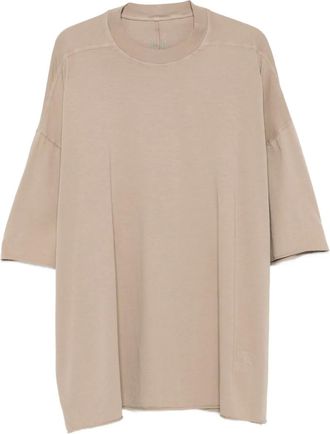 Rick Owens T-shirt con coulisse - Toni neutri