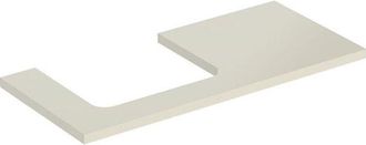 Keramag Placa De Lavabo Geberit One, Recortable A La Izquierda, Para